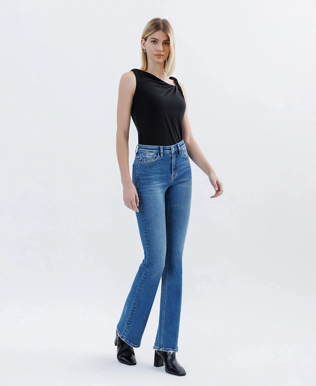 HIGHRISE FULL LENGTH BOOT CUT - REGULATOR denim FLYING MONKEY 