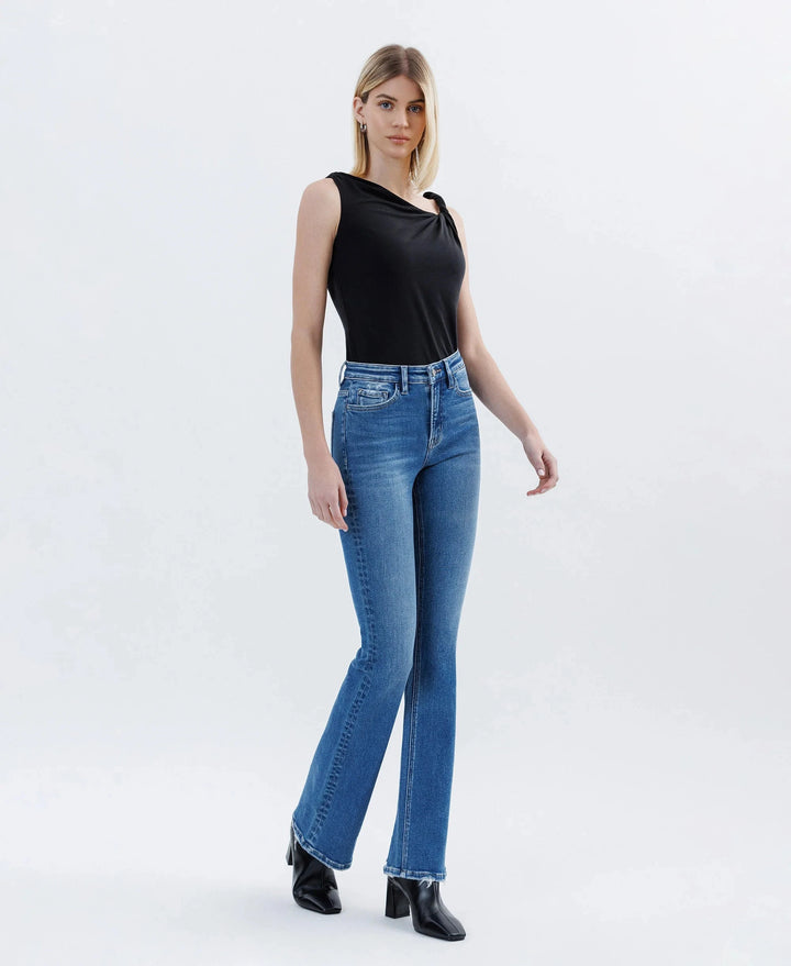 HIGHRISE FULL LENGTH BOOT CUT - REGULATOR denim FLYING MONKEY 
