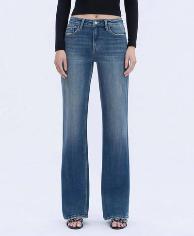 HIGHRISE VINTAGE FLARE - UPLIFTED JOY DENIM FLYING MONKEY 