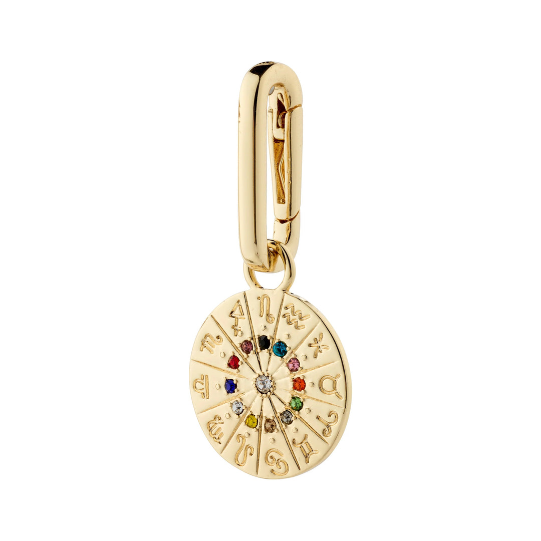 HOROSCOPE CHARM Jewelry PILGRIM GOLD PLATED 