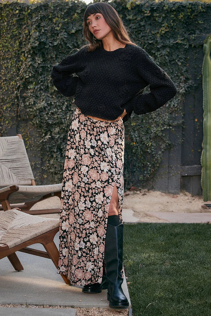 IDA MIDI SKIRT SKIRT SALTWATER LUXE 