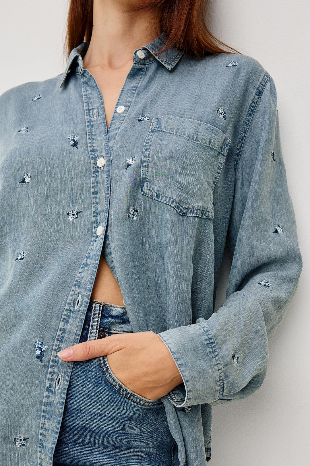 INGRID SHIRT TOP RAILS 