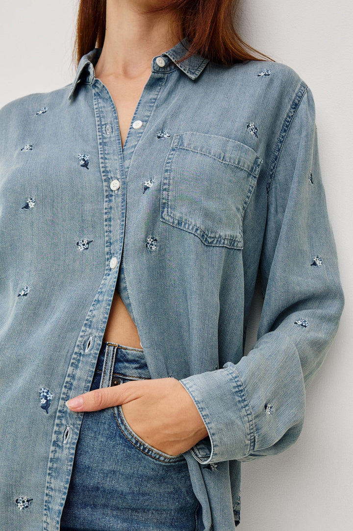 INGRID SHIRT TOP RAILS 