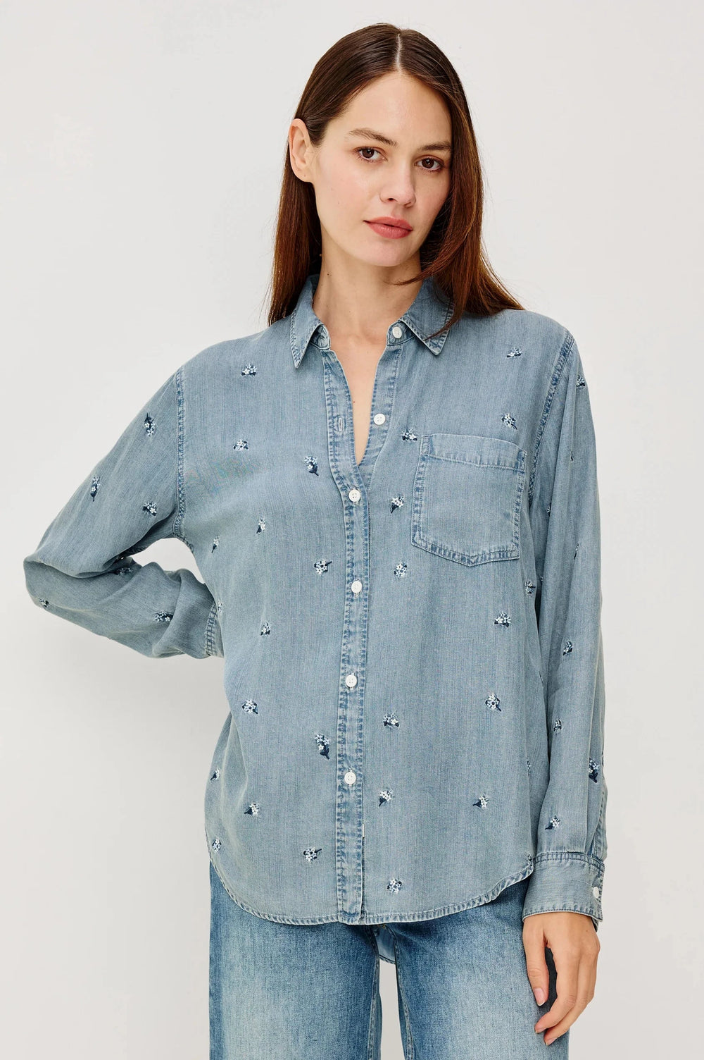 INGRID SHIRT TOP RAILS 
