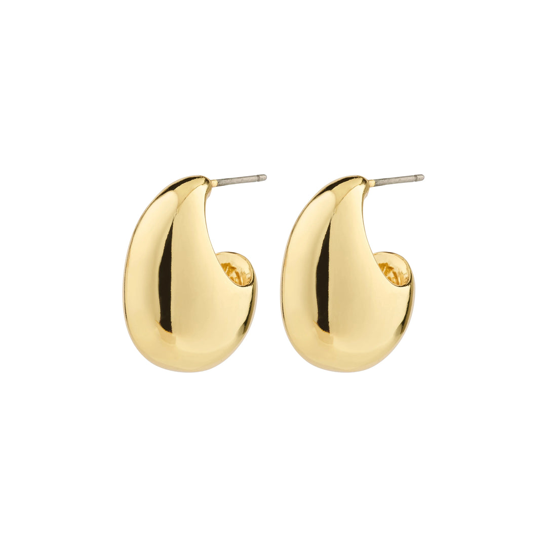 INTENT EARRINGS Jewelry PILGRIM GOLD PLATED 