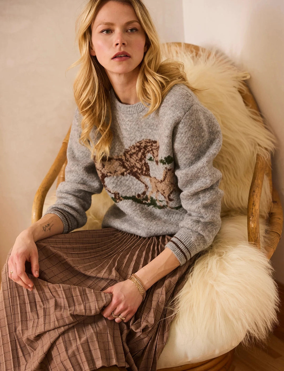 JACKIE SWEATER SWEATER HEARTLOOM 