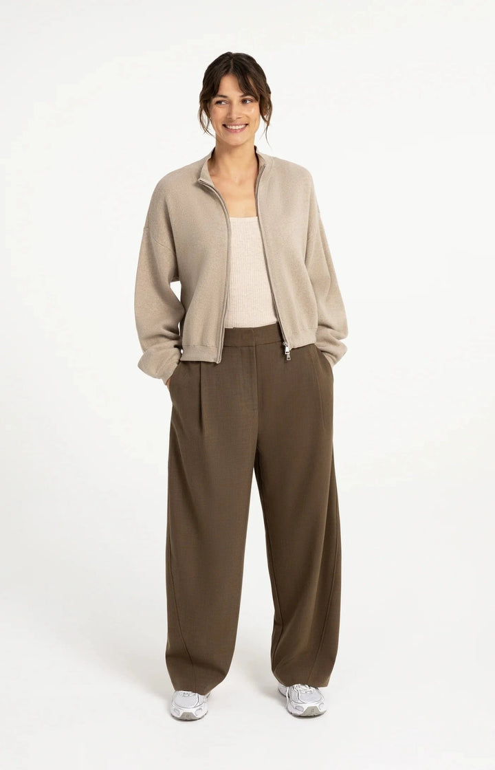 JACQUARD KNITTED CARDIGAN Cardigan YAYA 