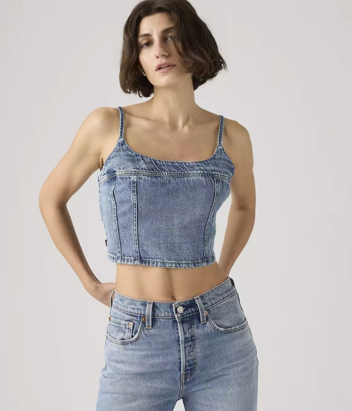 JADINE DENIM CAMI Tank Top LEVI&