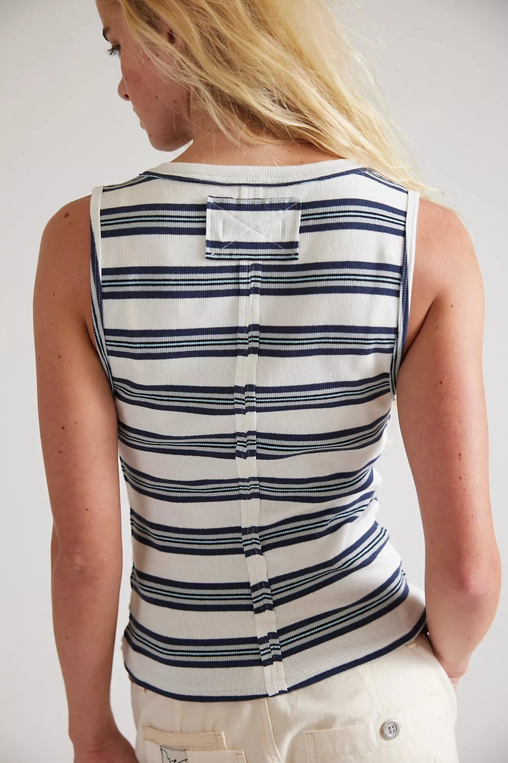 JAMIE HENLEY STRIPED TANK TOP Free People 