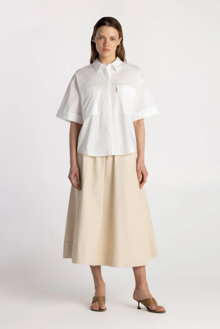 JANE SHORT SLEEVE SHIRT 101 PURE &amp; SIMPLE 