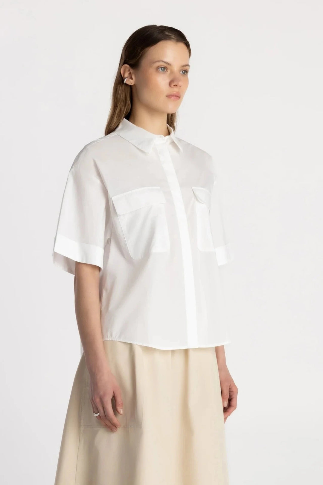 JANE SHORT SLEEVE SHIRT 101 PURE &amp; SIMPLE 