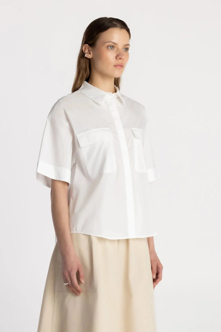 JANE SHORT SLEEVE SHIRT 101 PURE &amp; SIMPLE 