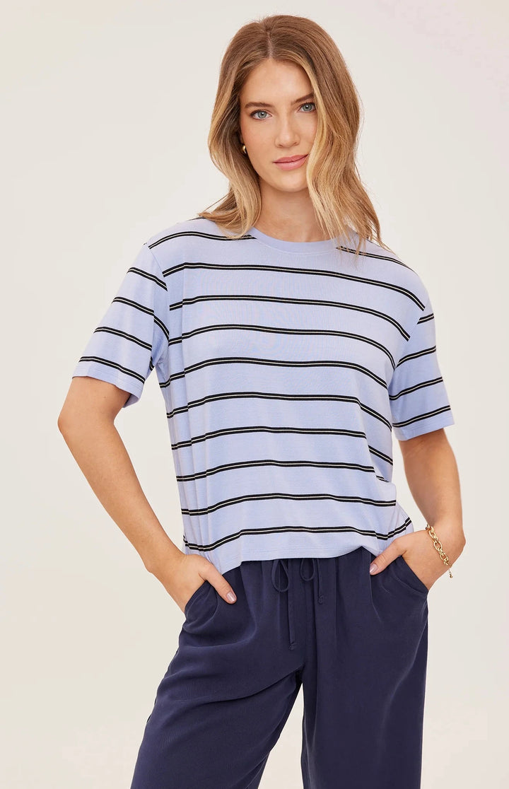 JAXON T-SHIRT T-Shirt GENTLE FAWN XS SKY STRIPE 