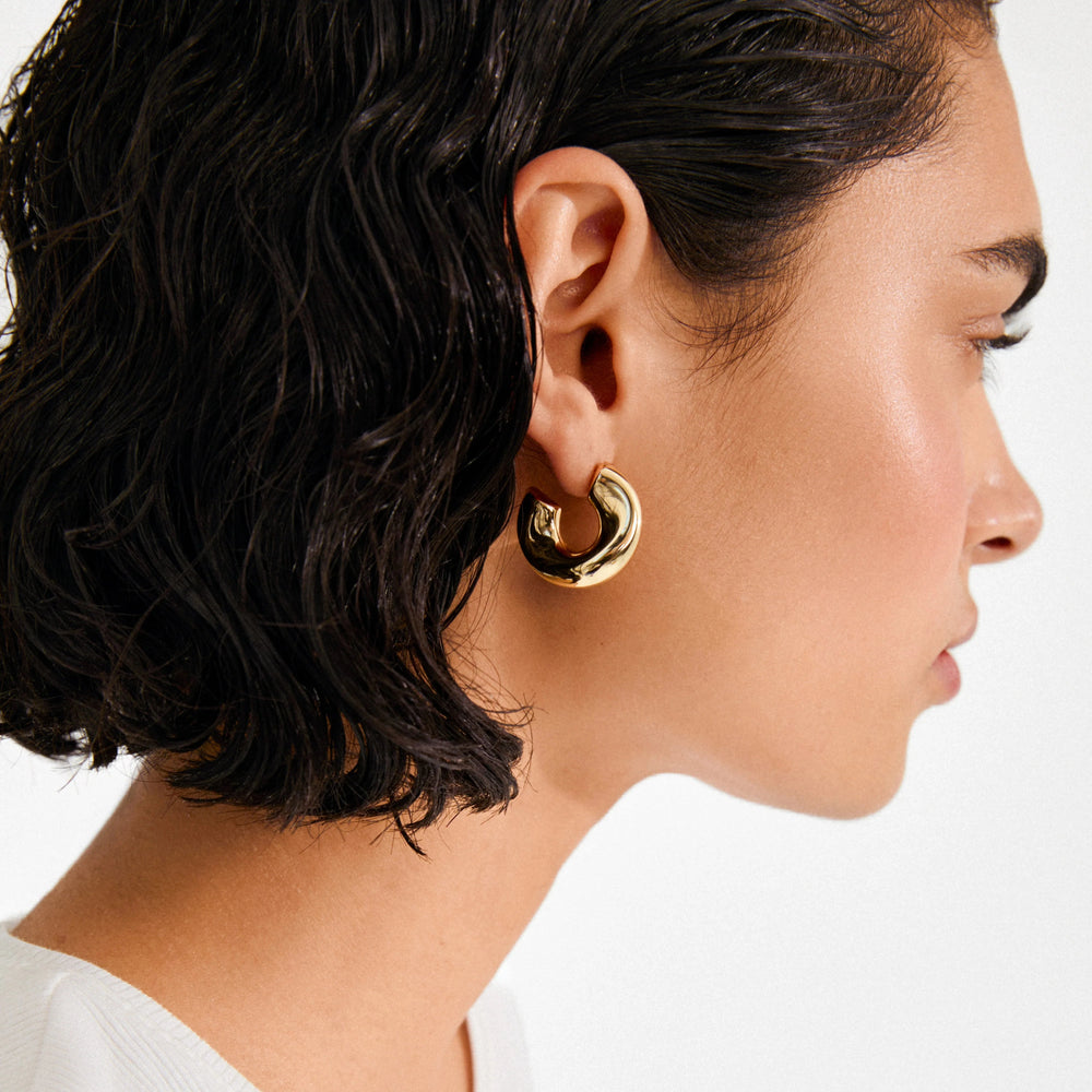 JENNINGS HOOPS - MEDIUM Jewelry PILGRIM 