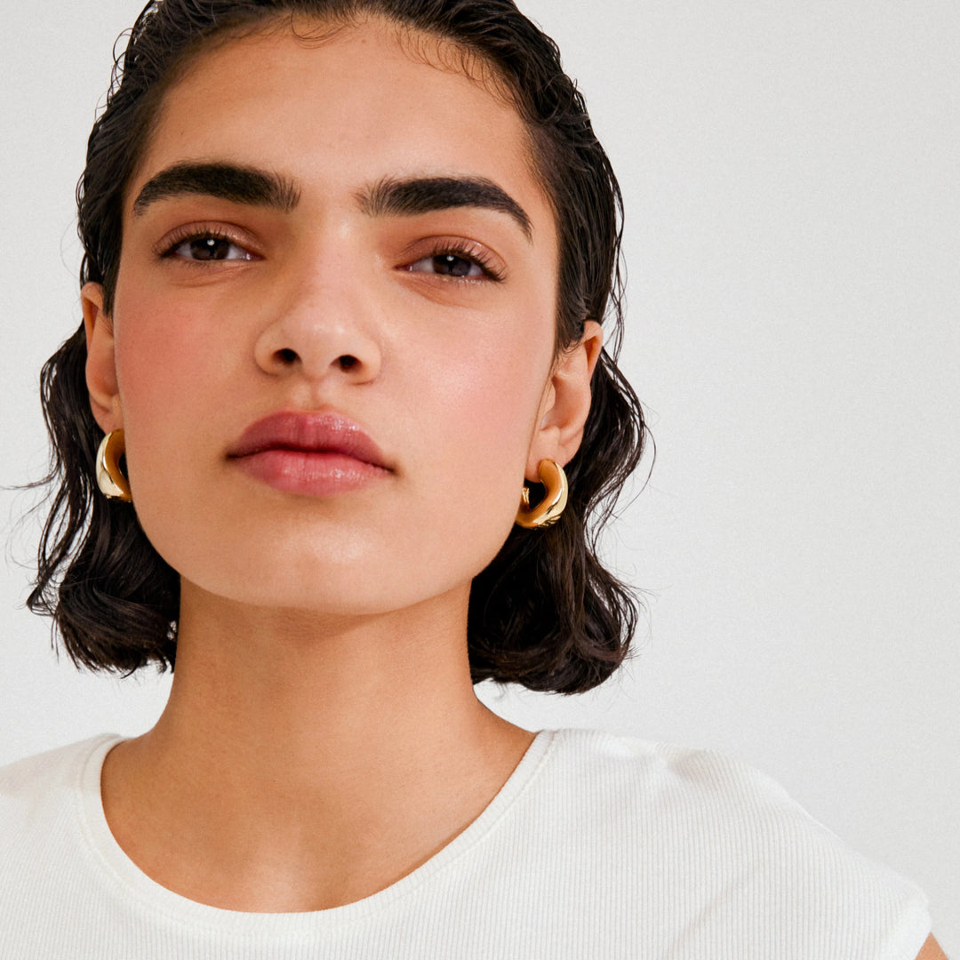 JENNINGS HOOPS - MEDIUM Jewelry PILGRIM 