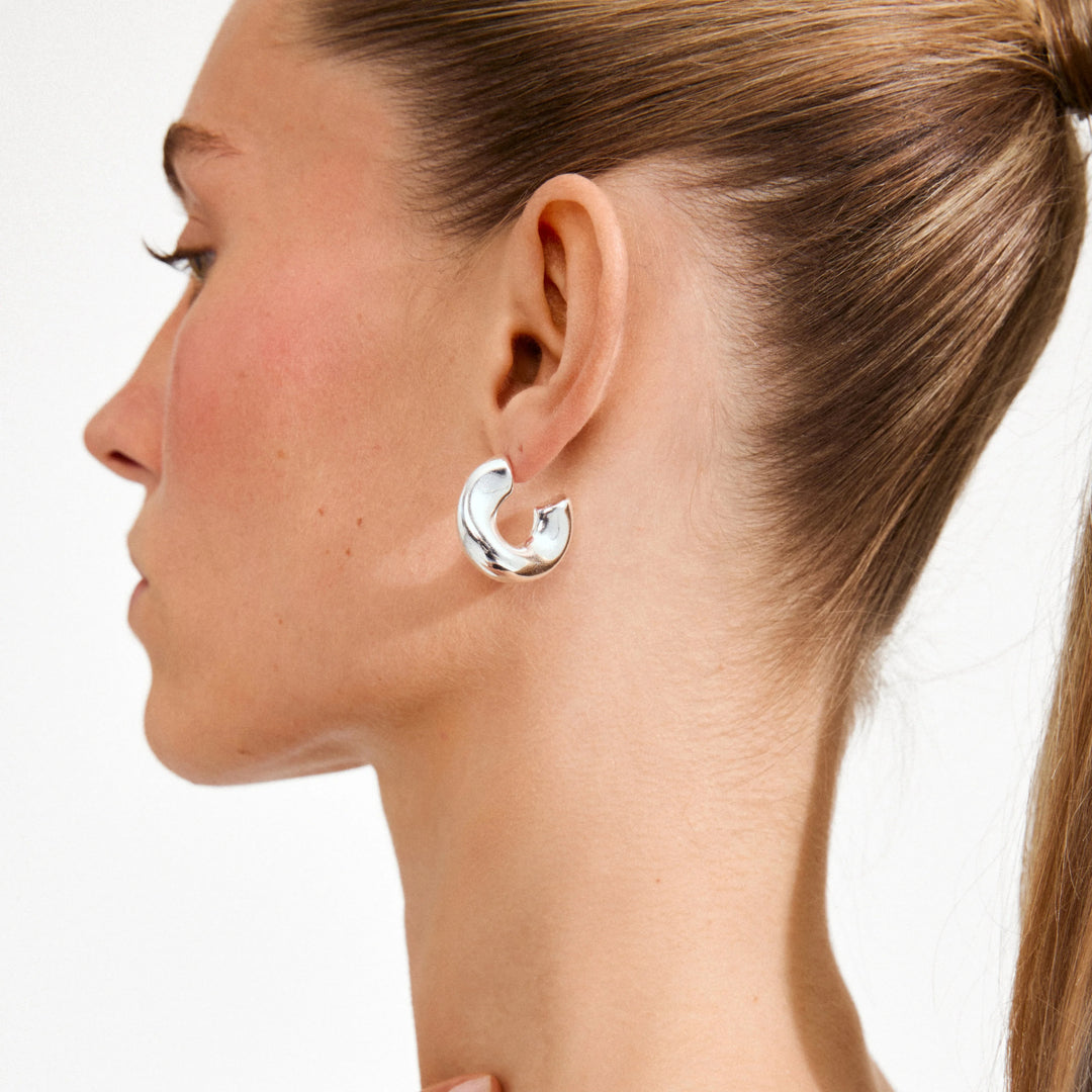 JENNINGS HOOPS - MEDIUM Jewelry PILGRIM 