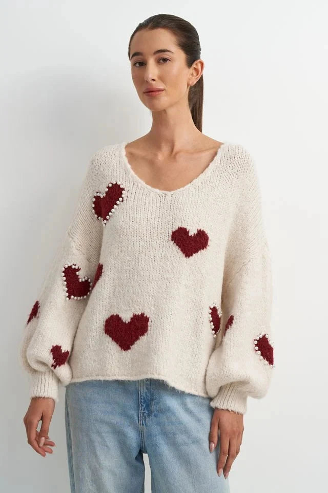 JENNINGS SWEATER SWEATER ASTRID XS/S PINK 