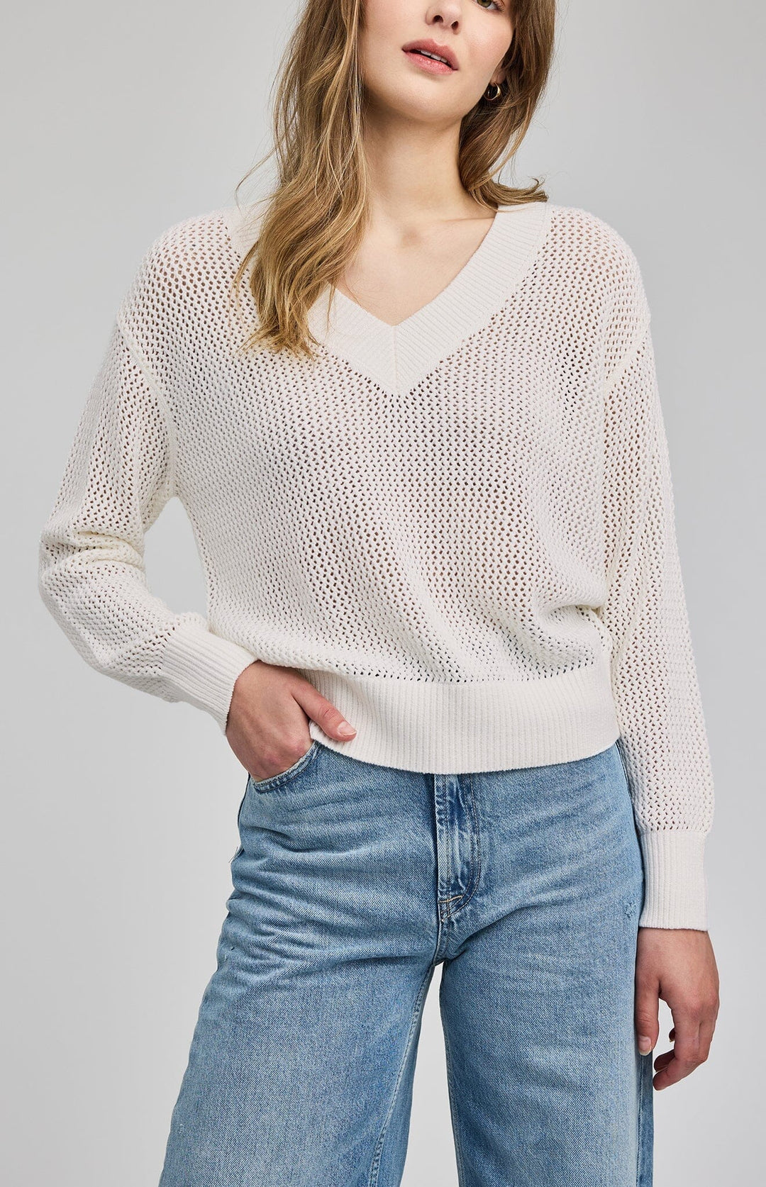 JENSEN PULLOVER SWEATER GENTLE FAWN 