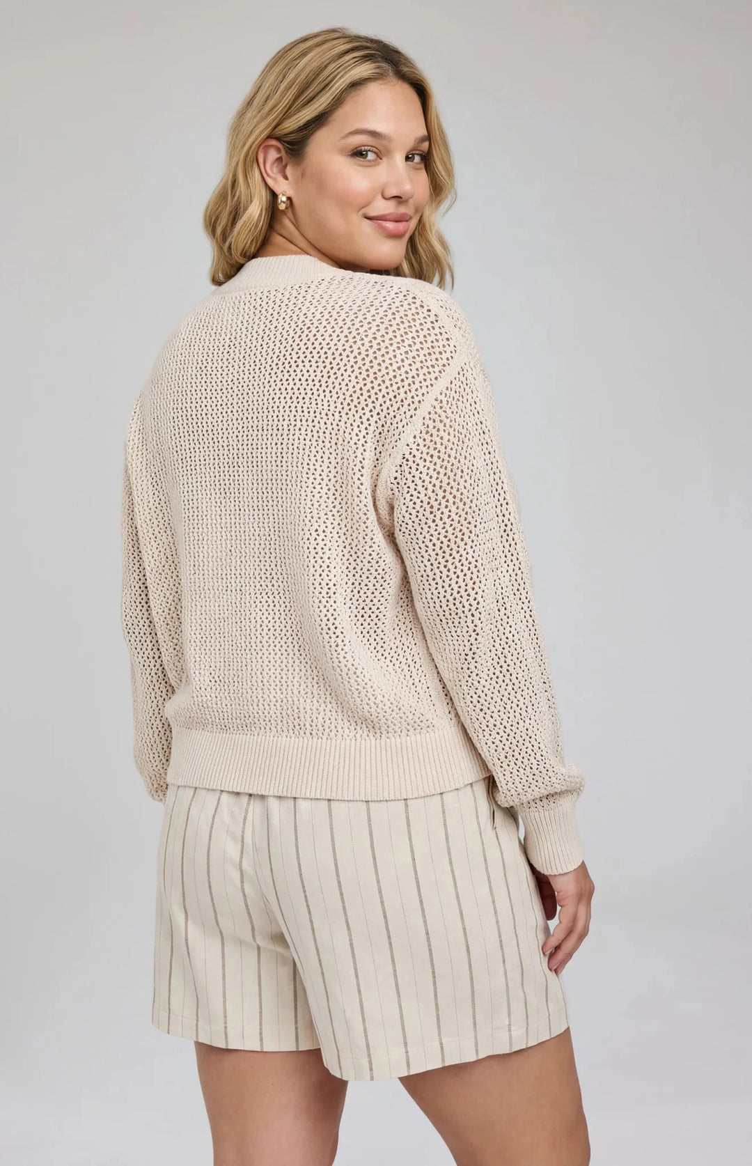 JENSEN PULLOVER SWEATER GENTLE FAWN 