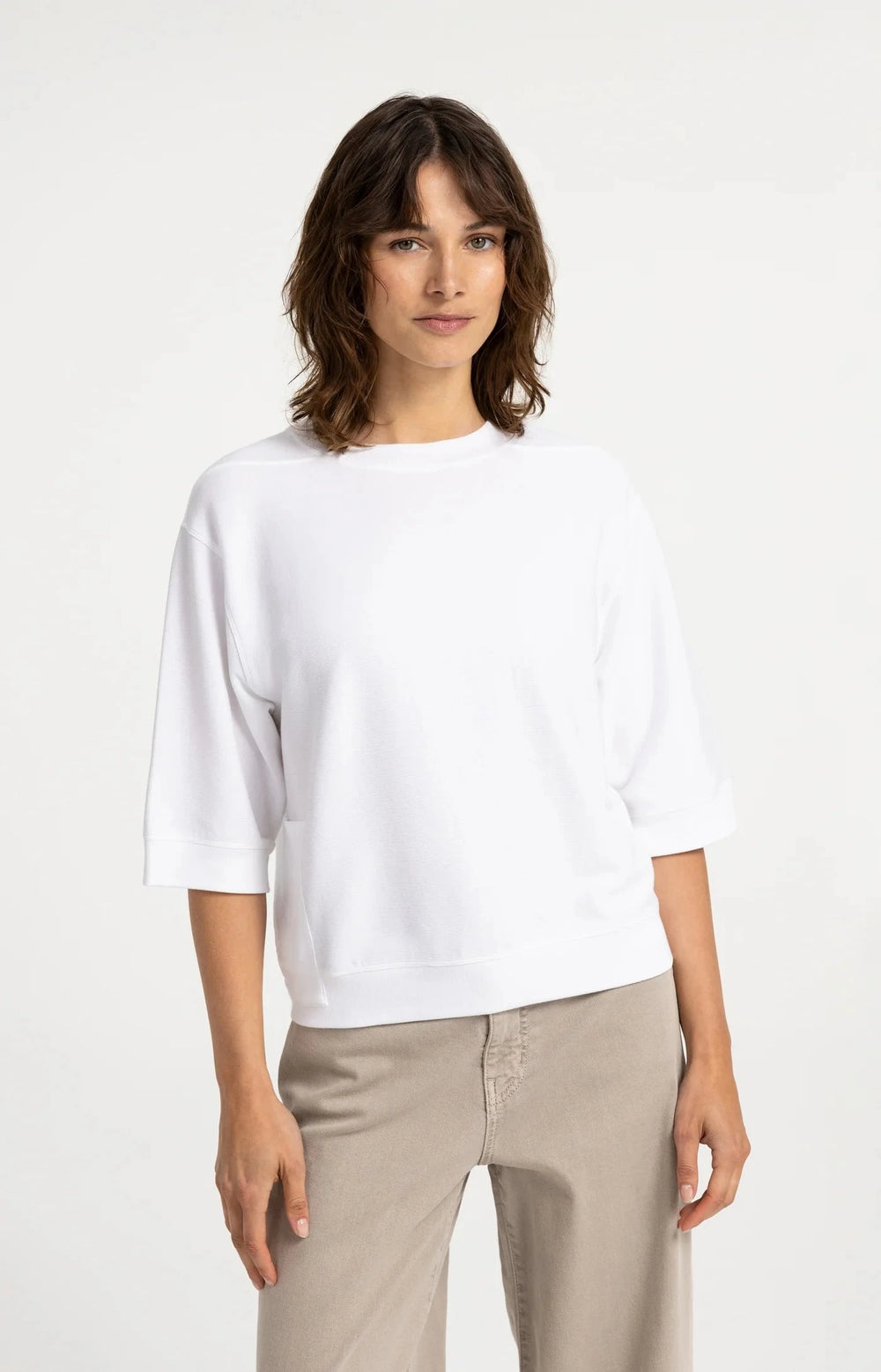 JERSEY RIB TOP TOP YAYA 
