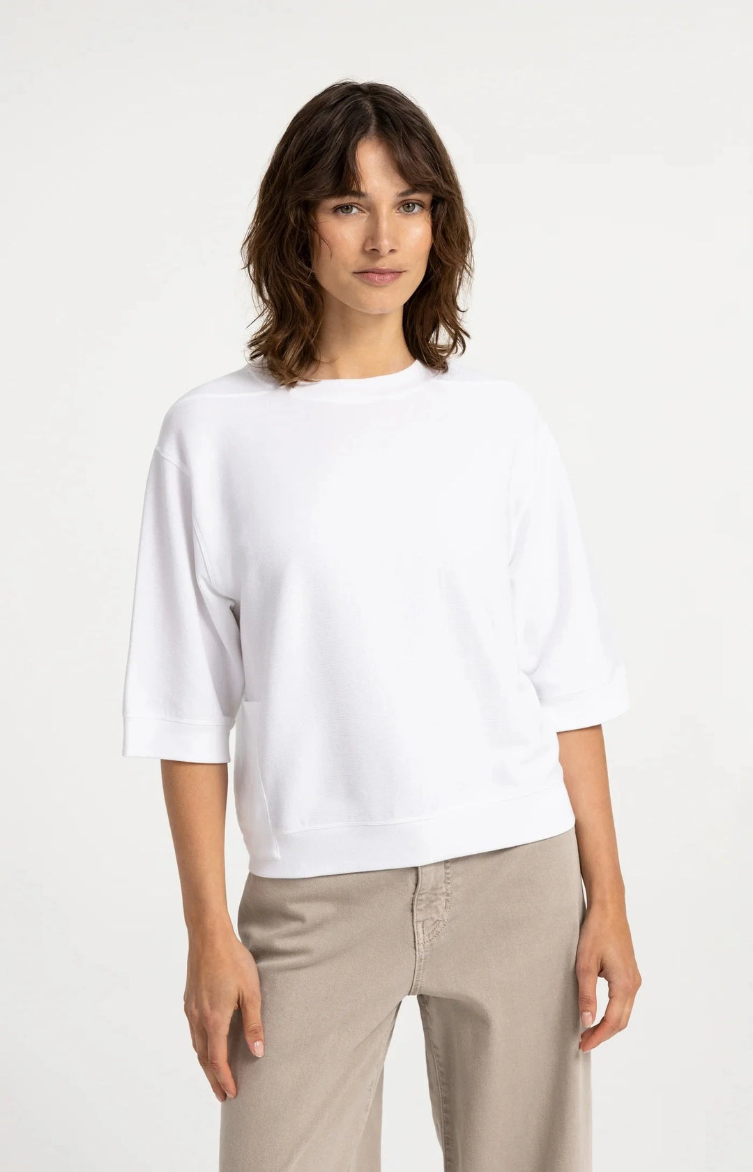 JERSEY RIB TOP TOP YAYA 