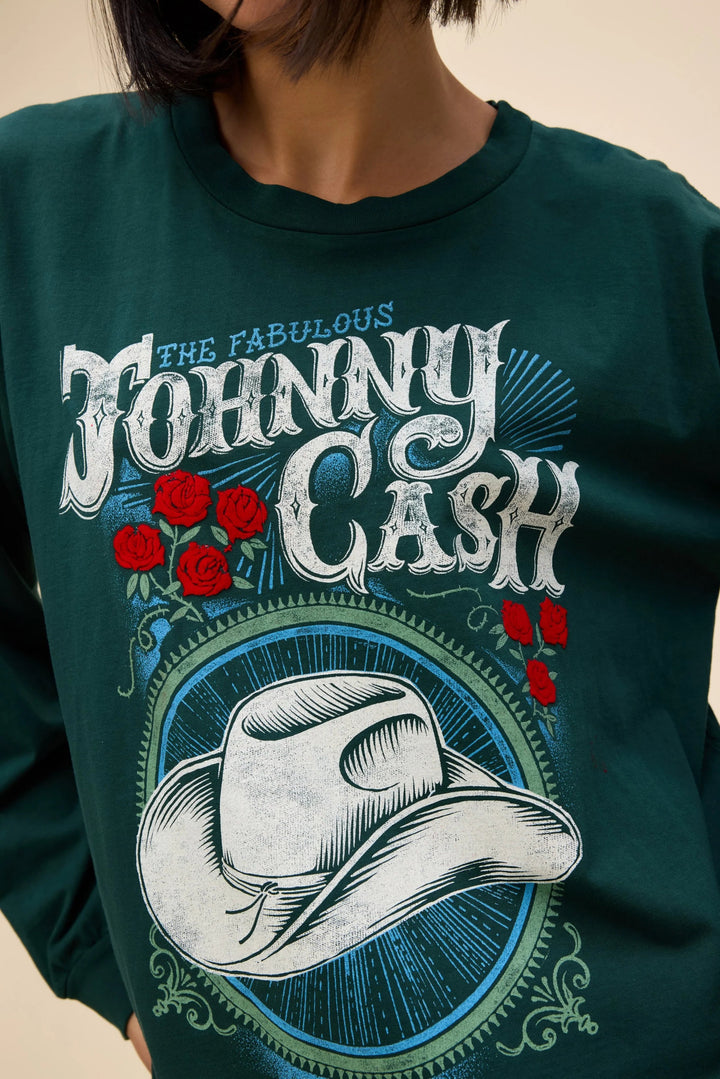 JOHNNY CASH FABULOUS MERCH LONG SLEEVE TOP DAYDREAMER 