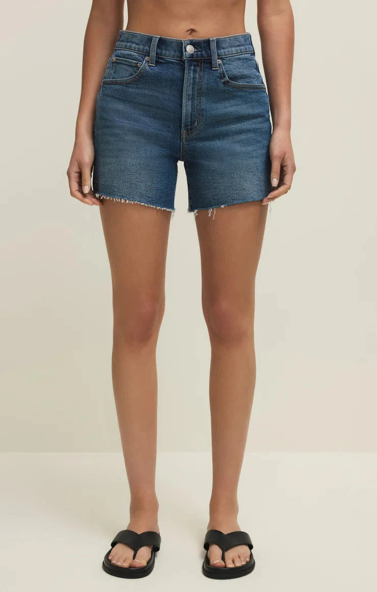 JONAH MID RISE DENIM SHORT SHORTS Z SUPPLY 