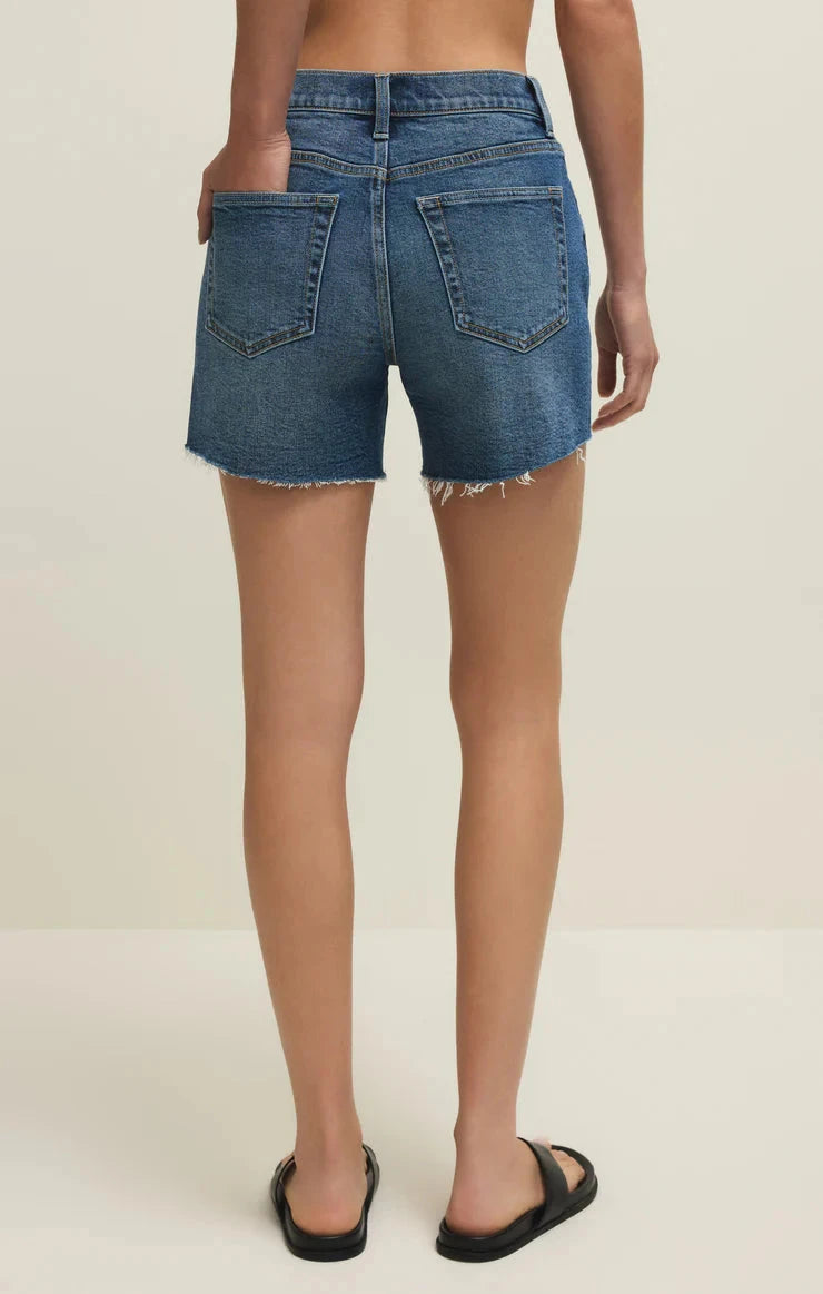 JONAH MID RISE DENIM SHORT SHORTS Z SUPPLY 