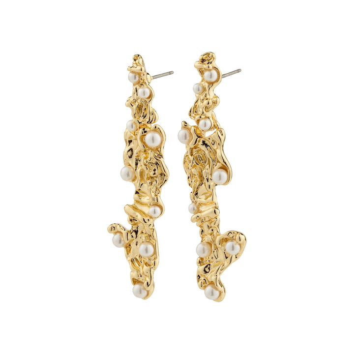 JUDE EARRINGS Jewelry PILGRIM GOLD PLATED 