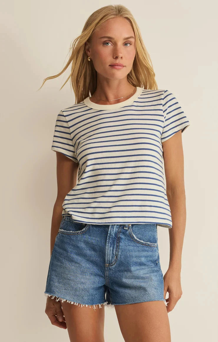 JUNIE STRIPED TEE T-Shirt Z SUPPLY 