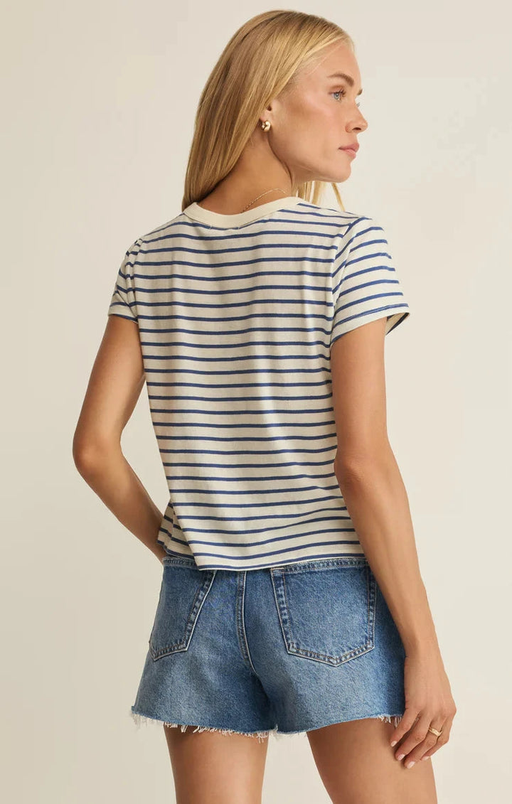 JUNIE STRIPED TEE T-Shirt Z SUPPLY 