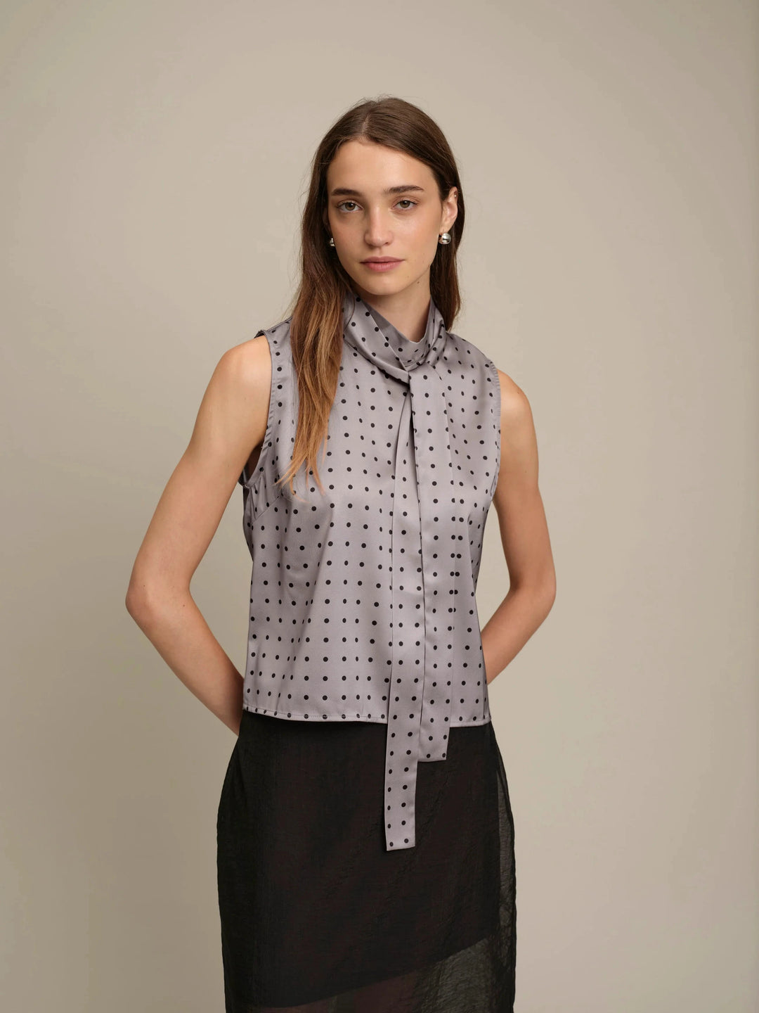 JUSTIN TOP top DELUC XS MINK 