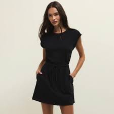 KALANI DRESS Dress Z SUPPLY XS TRUE BLACK 