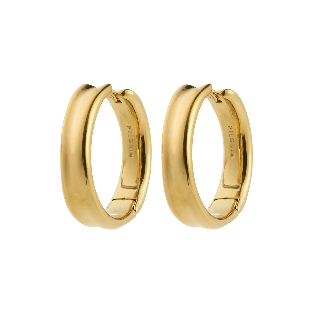KAYDEN HOOPS Jewelry PILGRIM GOLD PLATED 