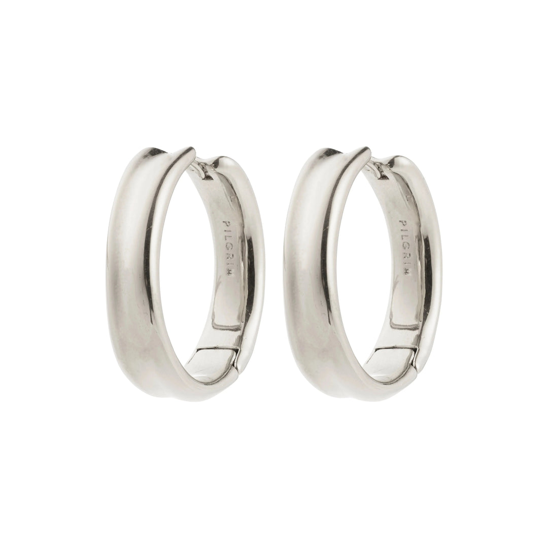 KAYDEN HOOPS Jewelry PILGRIM SILVER PLATED 