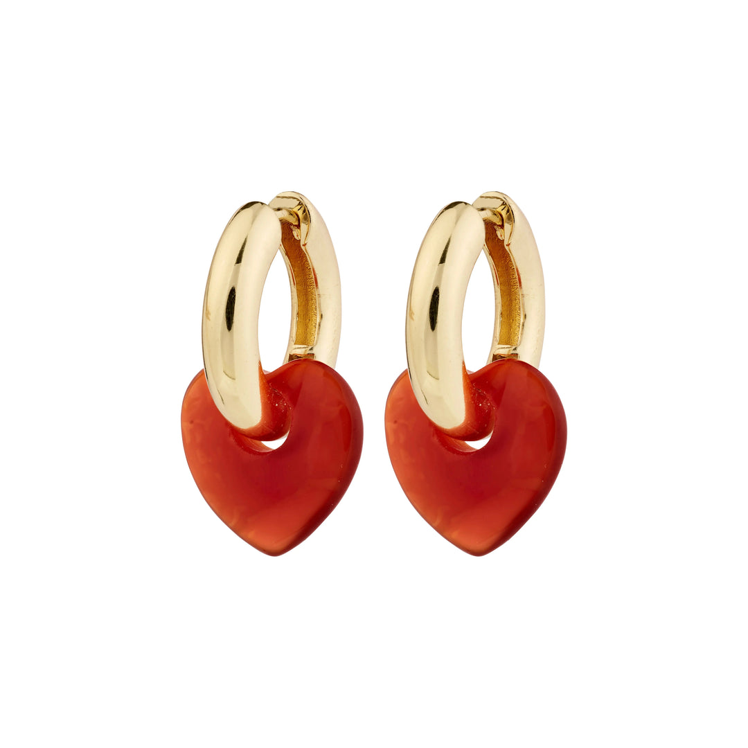 KENDALL EARRINGS Jewelry PILGRIM GOLD PLATED 