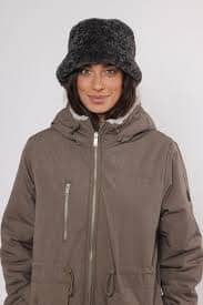 KIRO HAT Hat RINO &amp; PELLE O/S GRAPHITE 