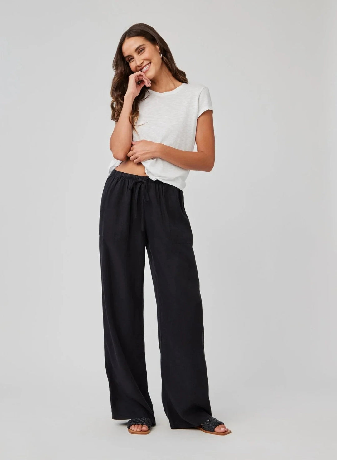 KYLIE WIDE LEG Pants BELLA DAHL 