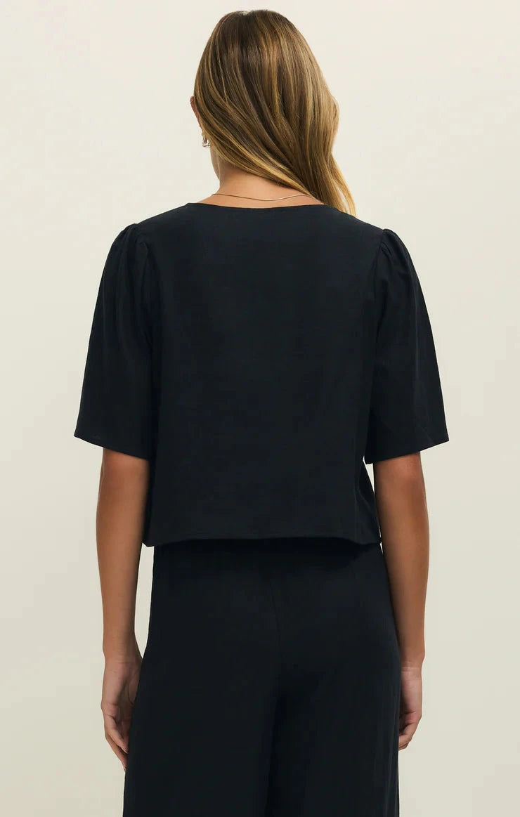 LA BELLE LINEN TOP top Z SUPPLY 