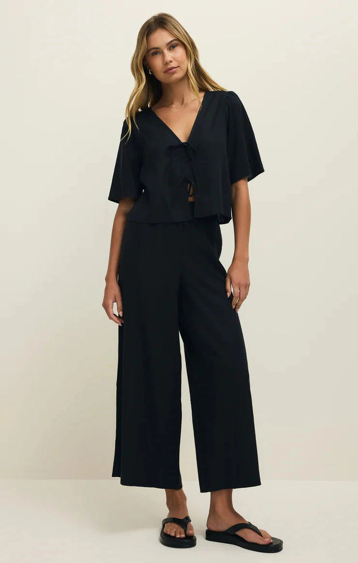 LA BELLE LINEN TOP top Z SUPPLY 
