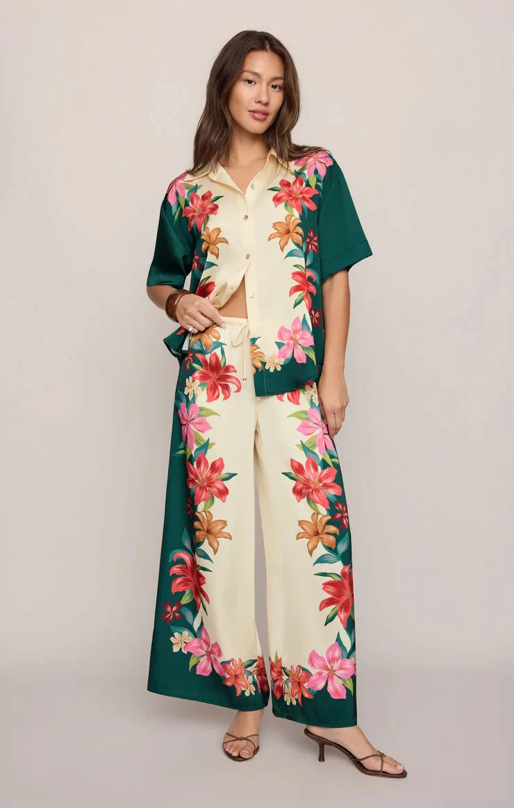 LANI FLORAL PANT Pants Z SUPPLY 