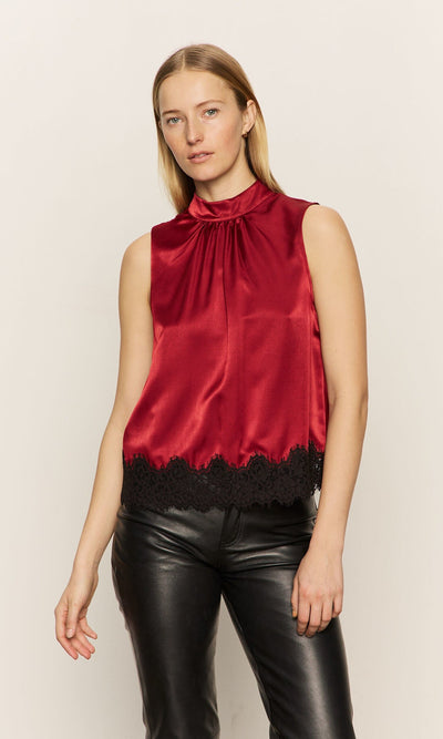 LATE NIGHT TANK Tank SANCTUARY XS CRIMSON 