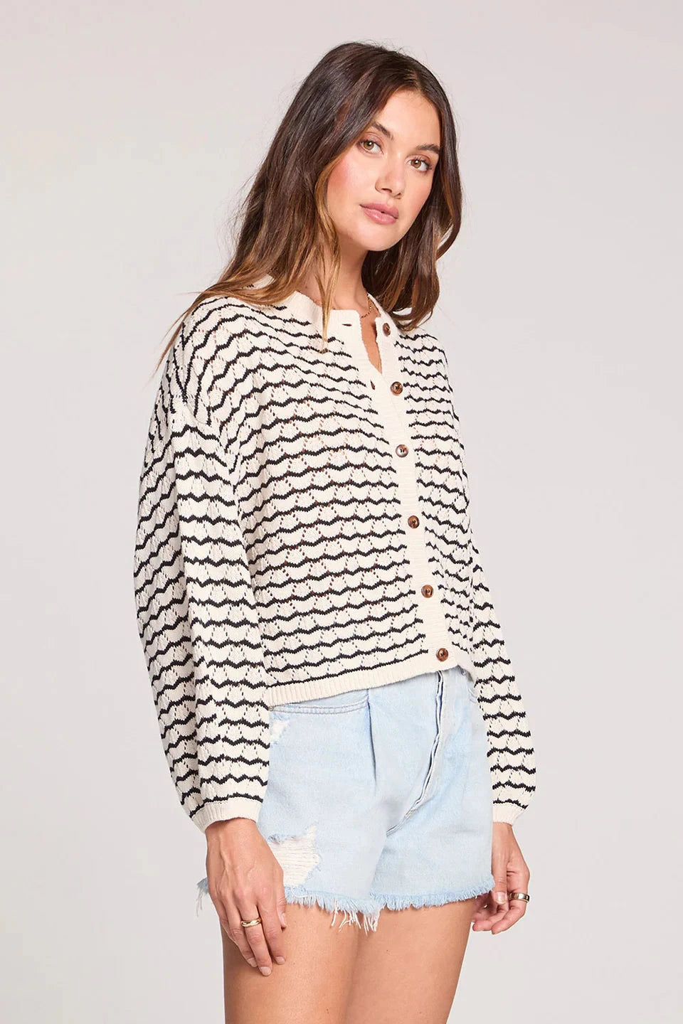 LAURENT SWEATER Cardigan SALTWATER LUXE 