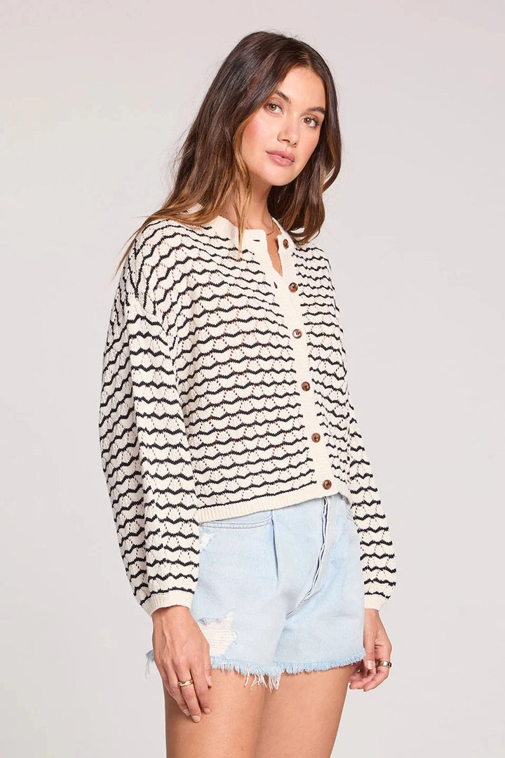 LAURENT SWEATER Cardigan SALTWATER LUXE 