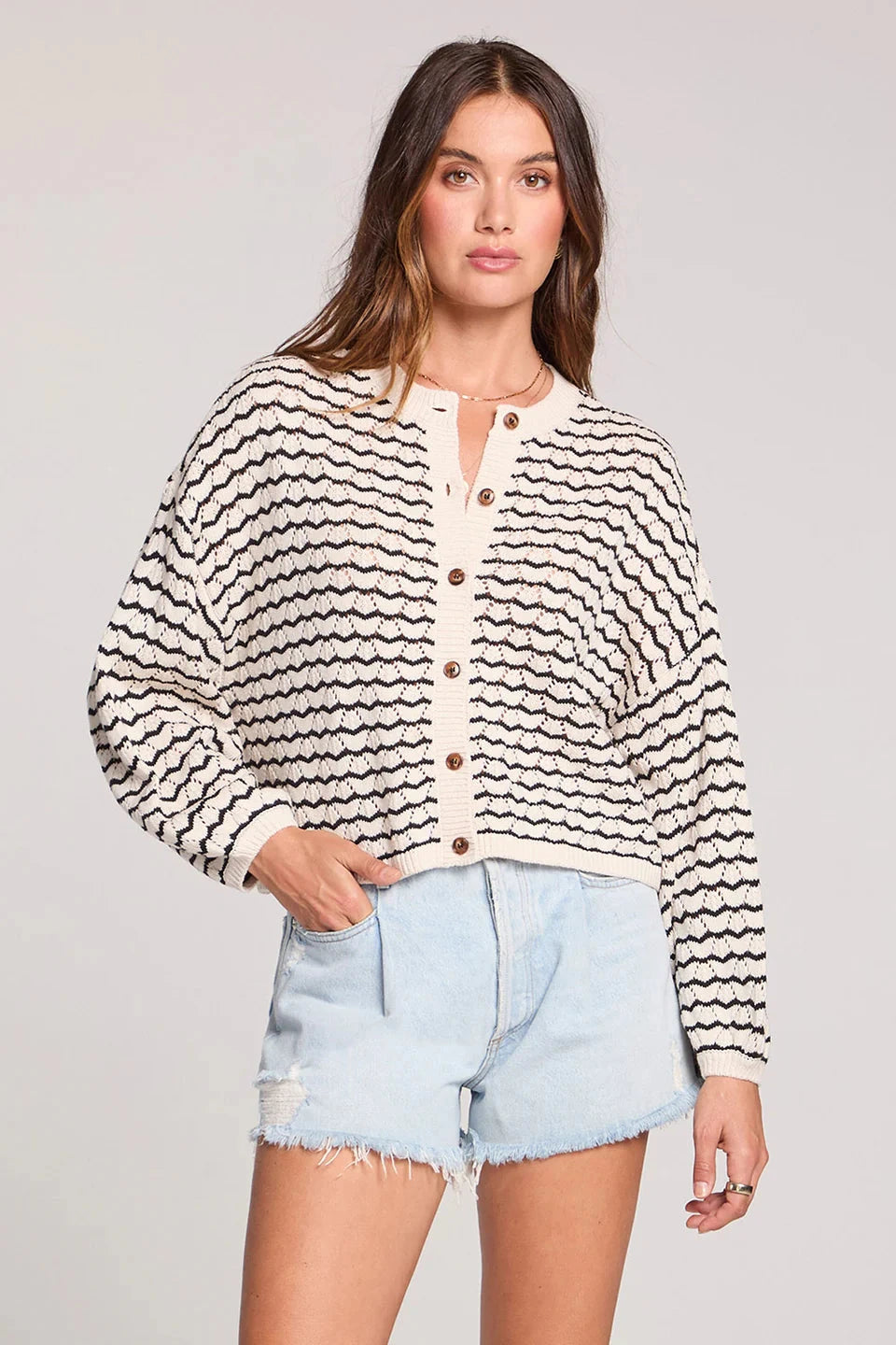 LAURENT SWEATER Cardigan SALTWATER LUXE 