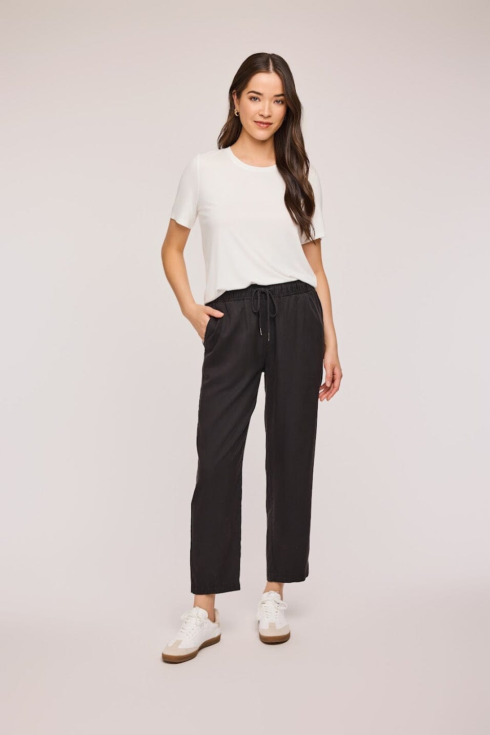 LENNOX PANT Pants GENTLE FAWN XS WASHED BLACK 