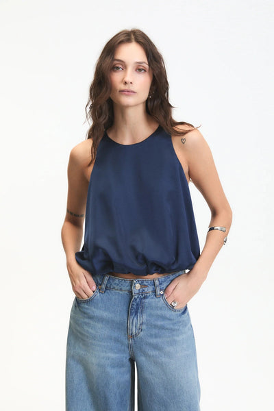 LEONARD TOP TOP DELUC XS BLUE 