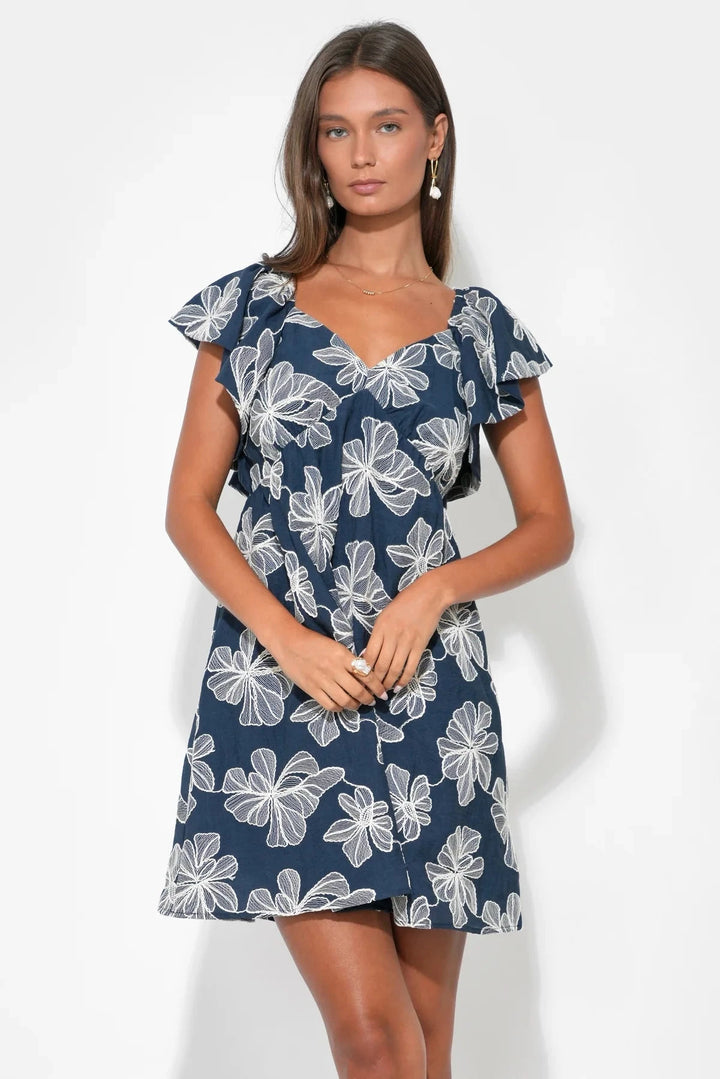 LILAH MINI DRESS Dress ADELYN RAE 