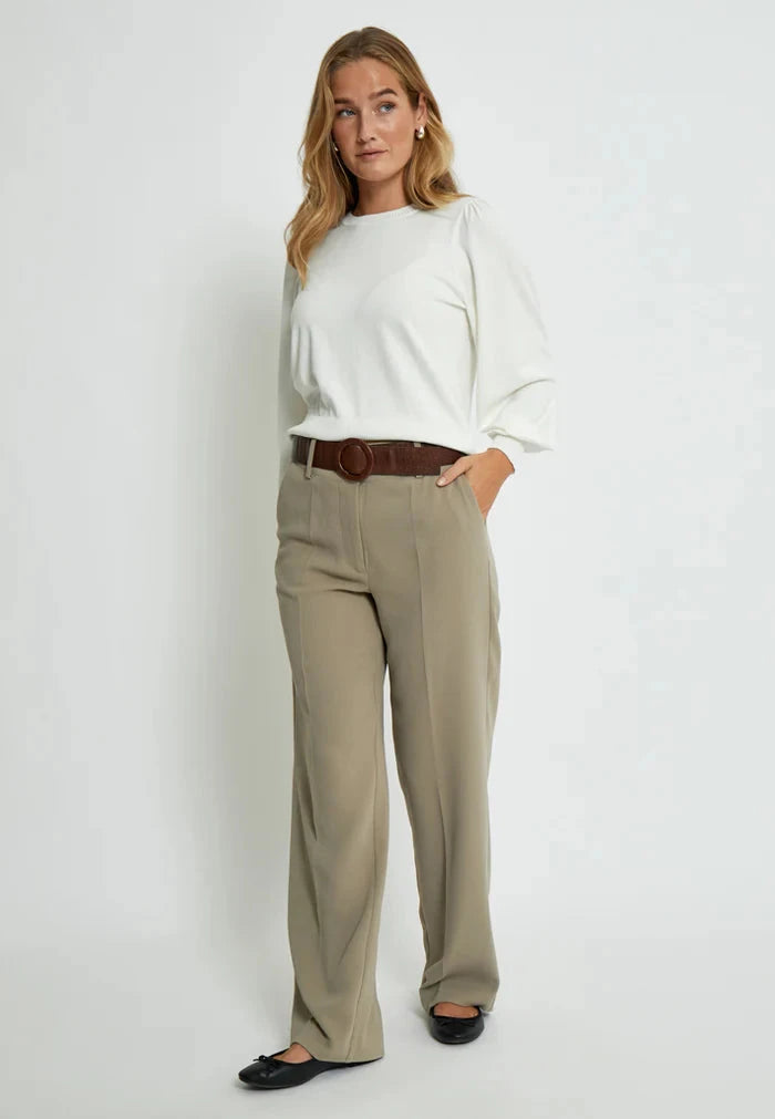 LIVA KNIT PULLOVER TOP MINUS 