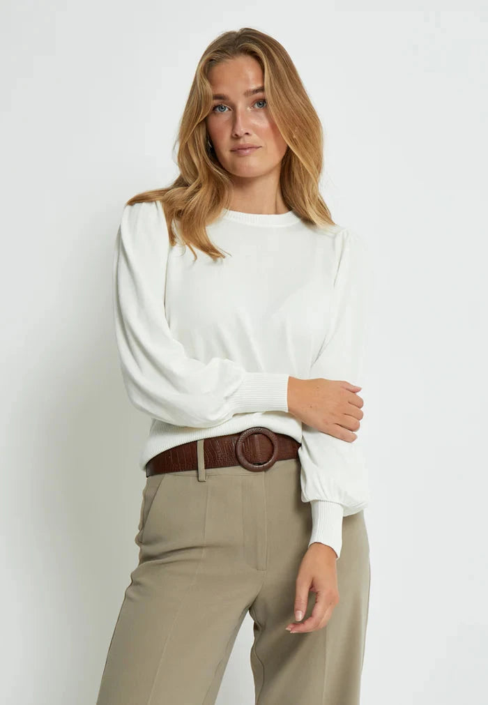 LIVA KNIT PULLOVER TOP MINUS 